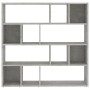 Betongraues Regal/Raumteiler 105x24x102 cm von vidaXL, Raumteiler - Ref: Foro24-823249, Preis: 75,63 €, Rabatt: %