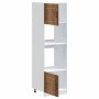 Armarios para horno 2 uds "Kalmar" Madera vieja Madera de