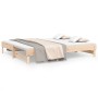 Sofá cama extraíble madera maciza de pino 2x(90x200) cm de vidaXL, Camas y somieres - Ref: Foro24-823379, Precio: 132,52 €, D...
