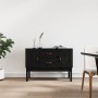 Aparador madera maciza de pino negro 110x40x78 cm de vidaXL, Aparadores - Ref: Foro24-823528, Precio: 106,64 €