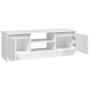 Mueble de TV con puerta blanco 102x30x36 cm de vidaXL, Muebles TV - Ref: Foro24-823350, Precio: 49,73 €, Descuento: %