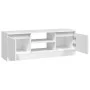 TV stand with white door 102x30x36 cm by vidaXL, TV Furniture - Ref: Foro24-823350, Price: 55,84 €, Discount: %