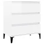Glossy white plywood sideboard 60x35x70 cm by vidaXL, Sideboards - Ref: Foro24-823050, Price: 59,74 €, Discount: %