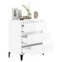 Glossy white plywood sideboard 60x35x70 cm by vidaXL, Sideboards - Ref: Foro24-823050, Price: 59,74 €, Discount: %