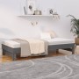 Abnehmbares Schlafsofa aus massivem, grauem Kiefernholz, 2 x (90 x 200) cm von vidaXL, Betten und Lattenroste - Ref: Foro24-8...