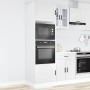 Armarios para horno 2 uds Porto blanco brillante