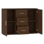 Sideboard aus braunem Eichensperrholz, 91 x 29,5 x 65 cm von vidaXL, Sideboards - Ref: Foro24-823349, Preis: 89,00 €, Rabatt: %