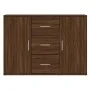 Sideboard aus braunem Eichensperrholz, 91 x 29,5 x 65 cm von vidaXL, Sideboards - Ref: Foro24-823349, Preis: 89,00 €, Rabatt: %