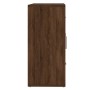 Brown oak plywood sideboard 91x29.5x65 cm by vidaXL, Sideboards - Ref: Foro24-823349, Price: 90,73 €, Discount: %