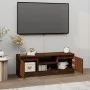 TV-Schrank mit brauner Eichentür 102x30x36 cm von vidaXL, TV-Möbel - Ref: Foro24-823357, Preis: 54,79 €, Rabatt: %