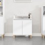 Sperrholz Spülbecken Unterschrank weiß 58x33x60 cm von vidaXL, Badezimmerwaschtische - Ref: Foro24-821252, Preis: 51,93 €, Ra...