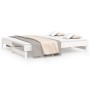 Removable sofa bed solid white pine wood 2x(80x200) cm by vidaXL, Beds and slatted bases - Ref: Foro24-823385, Price: 185,42 ...