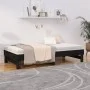 Sofá cama extraíble madera maciza de pino negro 2x(90x190) cm de vidaXL, Camas y somieres - Ref: Foro24-823393, Precio: 163,1...