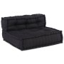 Almohada 4 pcs Antracita 70 x 70 x 54 cm Poliéster
