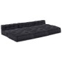 Almohada 4 pcs Antracita 70 x 70 x 54 cm Poliéster