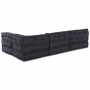 Almohada 4 pcs Antracita 70 x 70 x 54 cm Poliéster