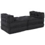 Almohada 4 pcs Antracita 70 x 70 x 54 cm Poliéster