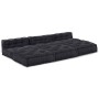 Almohada 4 pcs Antracita 70 x 70 x 54 cm Poliéster