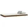 Honey brown solid pine wood bed frame 80x200 cm by vidaXL, Beds and slatted bases - Ref: Foro24-823502, Price: 92,52 €, Disco...