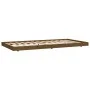 Honey brown solid pine wood bed frame 80x200 cm by vidaXL, Beds and slatted bases - Ref: Foro24-823502, Price: 92,52 €, Disco...