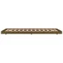 Honey brown solid pine wood bed frame 80x200 cm by vidaXL, Beds and slatted bases - Ref: Foro24-823502, Price: 92,52 €, Disco...