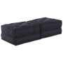 Almohada 2 pcs Antracita 70 x 70 x 36 cm Poliéster