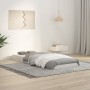 Massives Bettgestell aus weißem Kiefernholz, 75 x 190 cm von vidaXL, Betten und Lattenroste - Ref: Foro24-823485, Preis: 57,6...