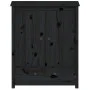 Hohes Sideboard aus massivem Zirbenholz schwarz 83x41,5x100 cm von vidaXL, Sideboards - Ref: Foro24-823518, Preis: 113,47 €, ...