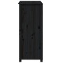 Hohes Sideboard aus massivem Zirbenholz schwarz 83x41,5x100 cm von vidaXL, Sideboards - Ref: Foro24-823518, Preis: 113,47 €, ...