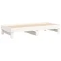 Removable sofa bed solid white pine wood 2x(75x190) cm by vidaXL, Beds and slatted bases - Ref: Foro24-823395, Price: 171,01 ...