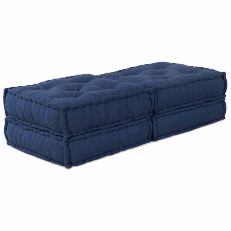 Almohada 2 pcs Azul 70 x 70 x 36 cm Poliéster