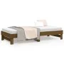 Abnehmbares Schlafsofa aus massivem braunem Kiefernholz, 2 x (90 x 200) cm von vidaXL, Betten und Lattenroste - Ref: Foro24-8...