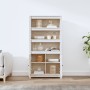 Hohes Sideboard aus massivem weißem Kiefernholz, 80 x 35 x 154 cm von vidaXL, Sideboards - Ref: Foro24-823520, Preis: 174,30 ...