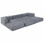 Almohada 3 pcs Gris 70 x 70 x 54 cm Poliéster