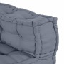 Almohada 3 pcs Gris 70 x 70 x 54 cm Poliéster