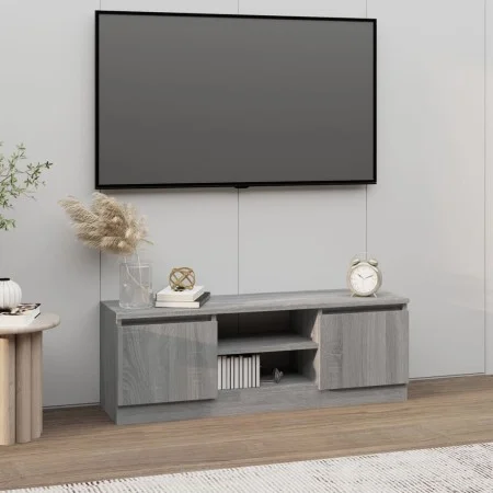 TV cabinet with Sonoma gray door 102x30x36 cm by vidaXL, TV Furniture - Ref: Foro24-823356, Price: 58,78 €, Discount: %