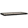 Solid black pine wood bed frame 100x200 cm by vidaXL, Beds and slatted bases - Ref: Foro24-823493, Price: 105,10 €, Discount: %