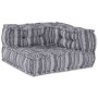 Almohada 2 pcs Gris tela