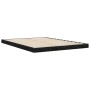 Solid black pine wood double bed frame 135x190 cm by vidaXL, Beds and slatted bases - Ref: Foro24-823473, Price: 127,13 €, Di...
