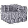 Almohada 2 pcs Gris tela