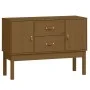 Honigbraunes Sideboard aus massivem Kiefernholz, 110 x 40 x 78 cm von vidaXL, Sideboards - Ref: Foro24-823527, Preis: 106,64 ...