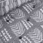 Almohada 3 pcs Gris Claro 70 x 70 x 54 cm Poliéster