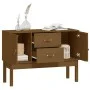 Honigbraunes Sideboard aus massivem Kiefernholz, 110 x 40 x 78 cm von vidaXL, Sideboards - Ref: Foro24-823527, Preis: 106,64 ...