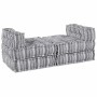Almohada 4 pcs Gris Claro 70 x 70 x 54 cm Poliéster