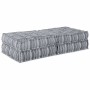 Almohada 2 pcs Gris Claro 70 x 70 x 36 cm Poliéster