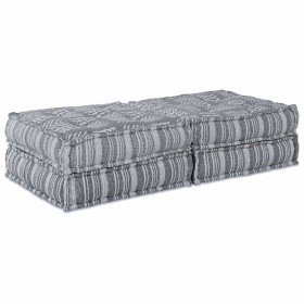 Almohada 2 pcs Gris Claro 70 x 70 x 36 cm Poliéster Almohada 2 pcs Gris Claro 70 x 70 x 36 cm Poliéster