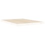 Estructura de cama madera maciza de pino blanco 135x190 cm de vidaXL, Camas y somieres - Ref: Foro24-823470, Precio: 96,17 €,...