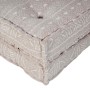 Almohada 2 pcs Marrón 70 x 70 x 36 cm Poliéster