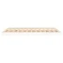 Estructura de cama madera maciza de pino blanco 135x190 cm de vidaXL, Camas y somieres - Ref: Foro24-823470, Precio: 93,61 €,...