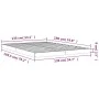 Estructura de cama madera maciza de pino blanco 135x190 cm de vidaXL, Camas y somieres - Ref: Foro24-823470, Precio: 93,61 €,...
